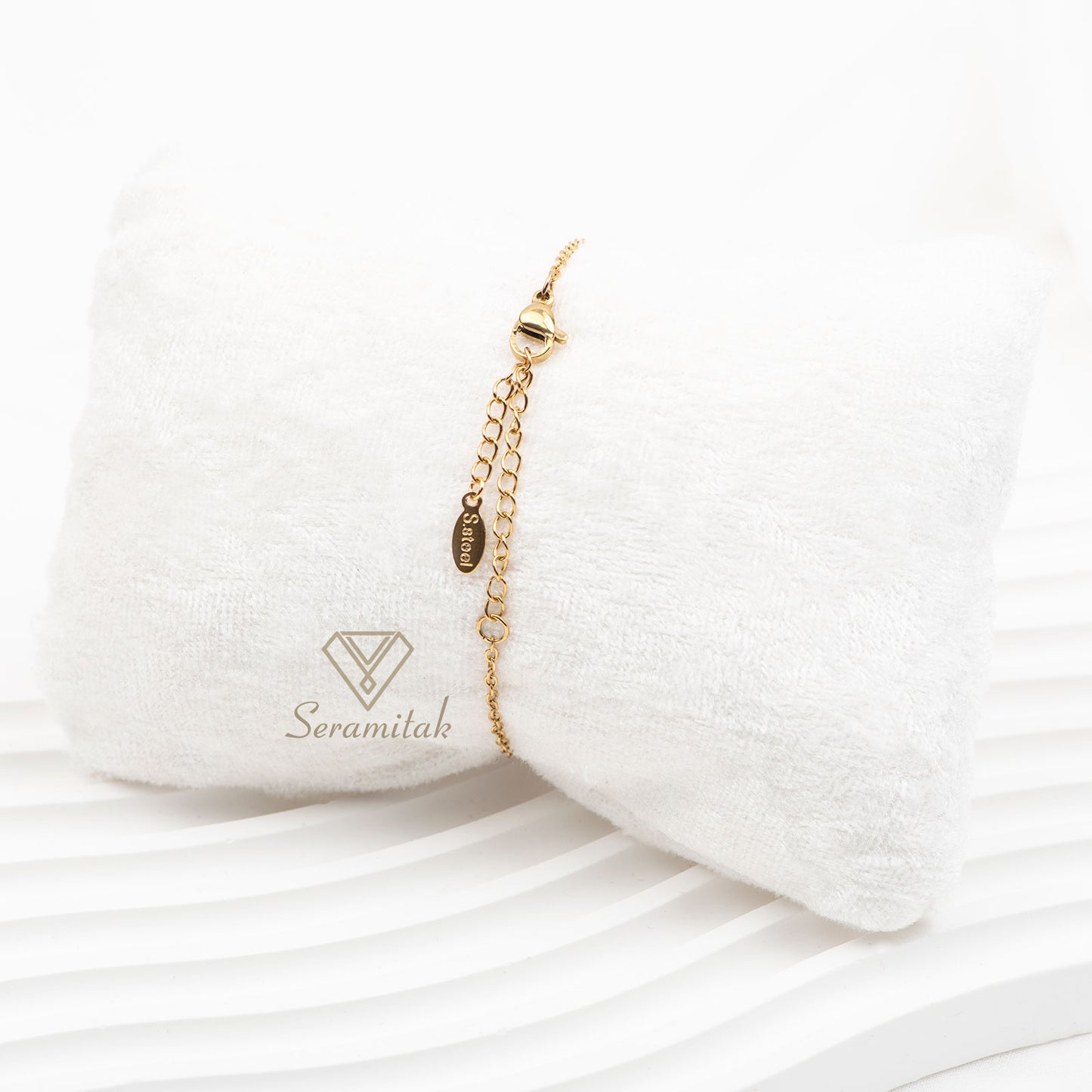 Odak – Merkez Motifli Miyuki Bileklik | Kırmızı