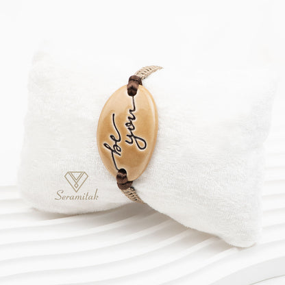 Be You (Kendin Ol) – Seramik Bileklik