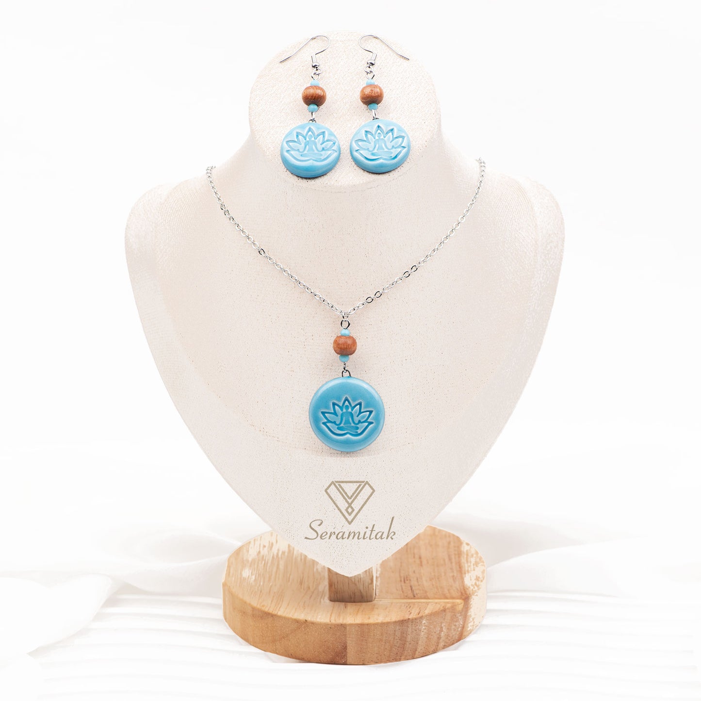 Anda – Seramik Kolye & Küpe Seti