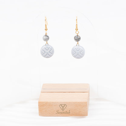 Vurgu – Seramik Kolye & Küpe Seti